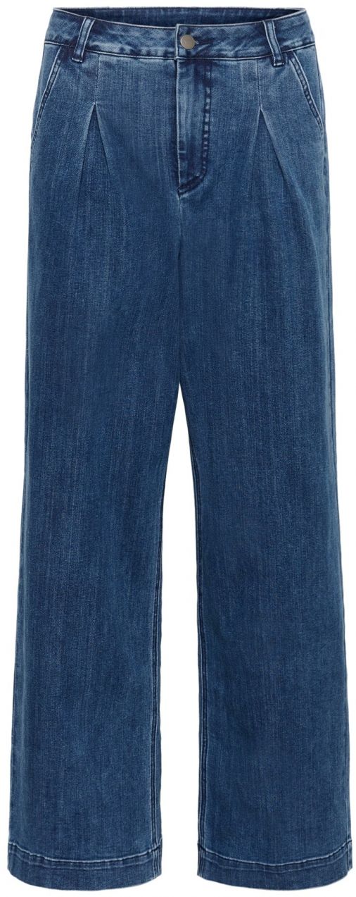 Kaffe Plisované rifle 'KALea'  modrá denim