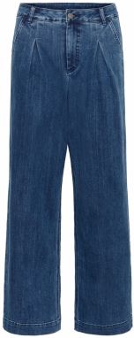 Kaffe Plisované rifle 'KALea'  modrá denim