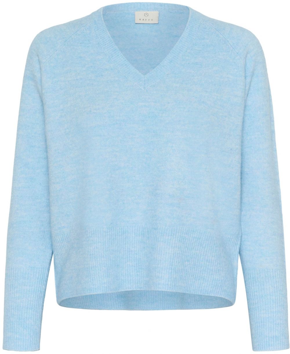 Kaffe Sveter 'KANiel'  svetlomodrá