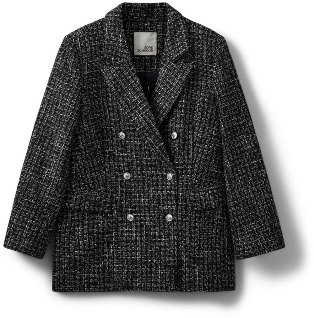Sofie Schnoor Blejzer 'Evie'  čierna / biela