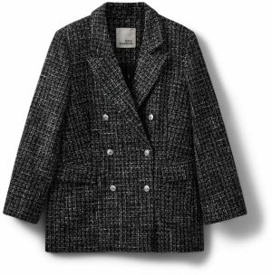 Sofie Schnoor Blejzer 'Evie'  čierna / biela