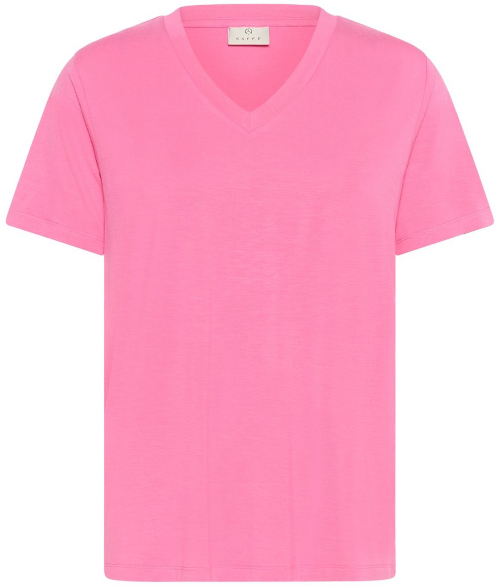 Kaffe Tričko 'KAFida'  svetloružová