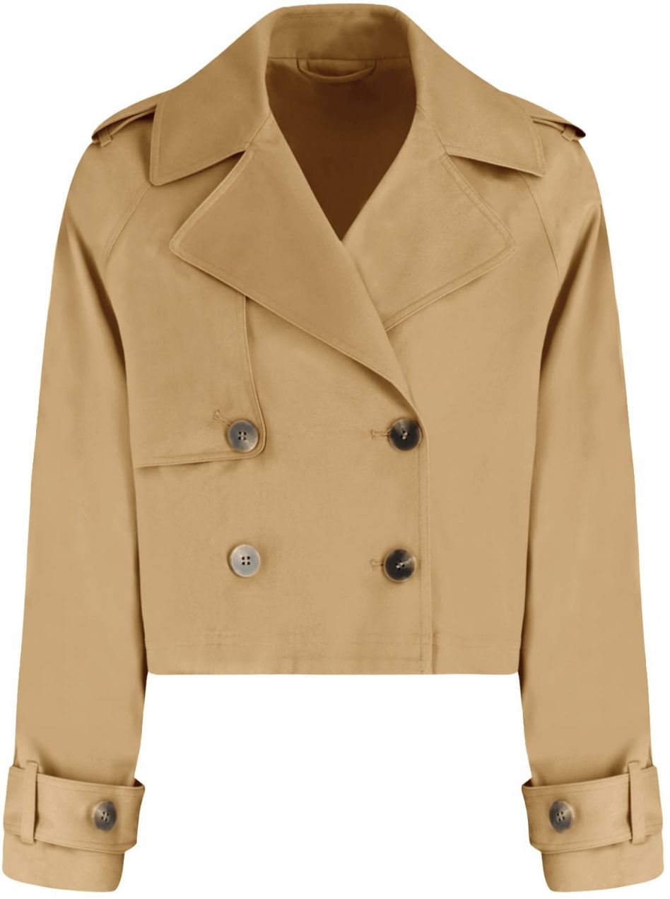 Imily Bela Prechodný kabát  olivová