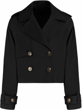 Imily Bela Prechodný kabát  čierna