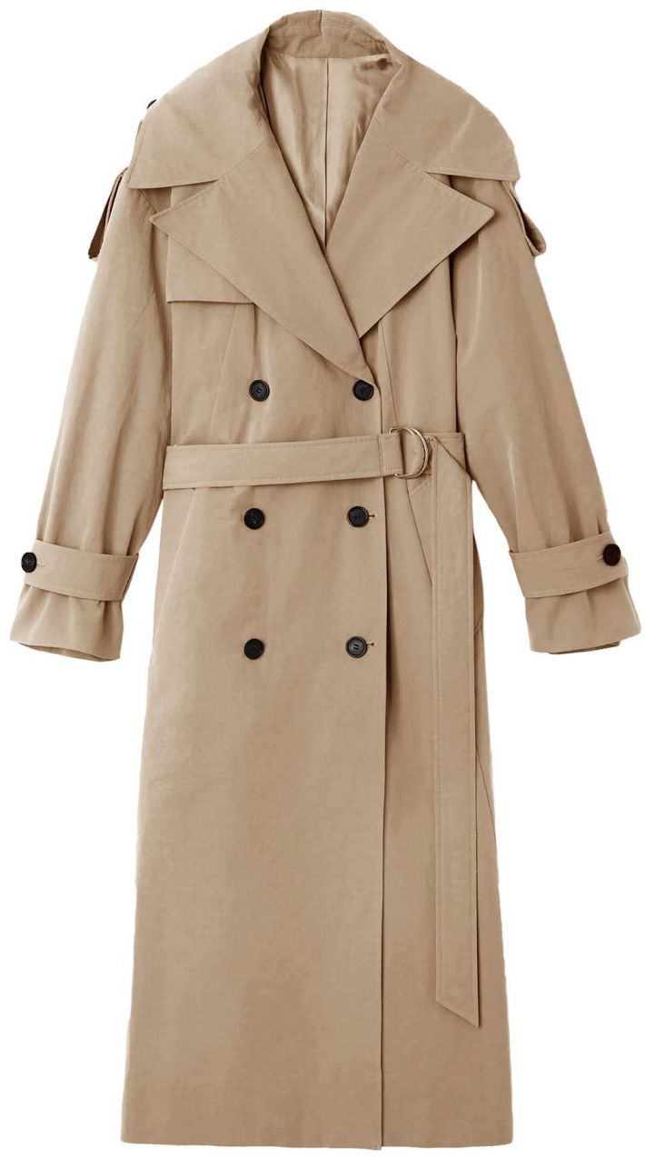 Imily Bela Prechodný kabát  kaki