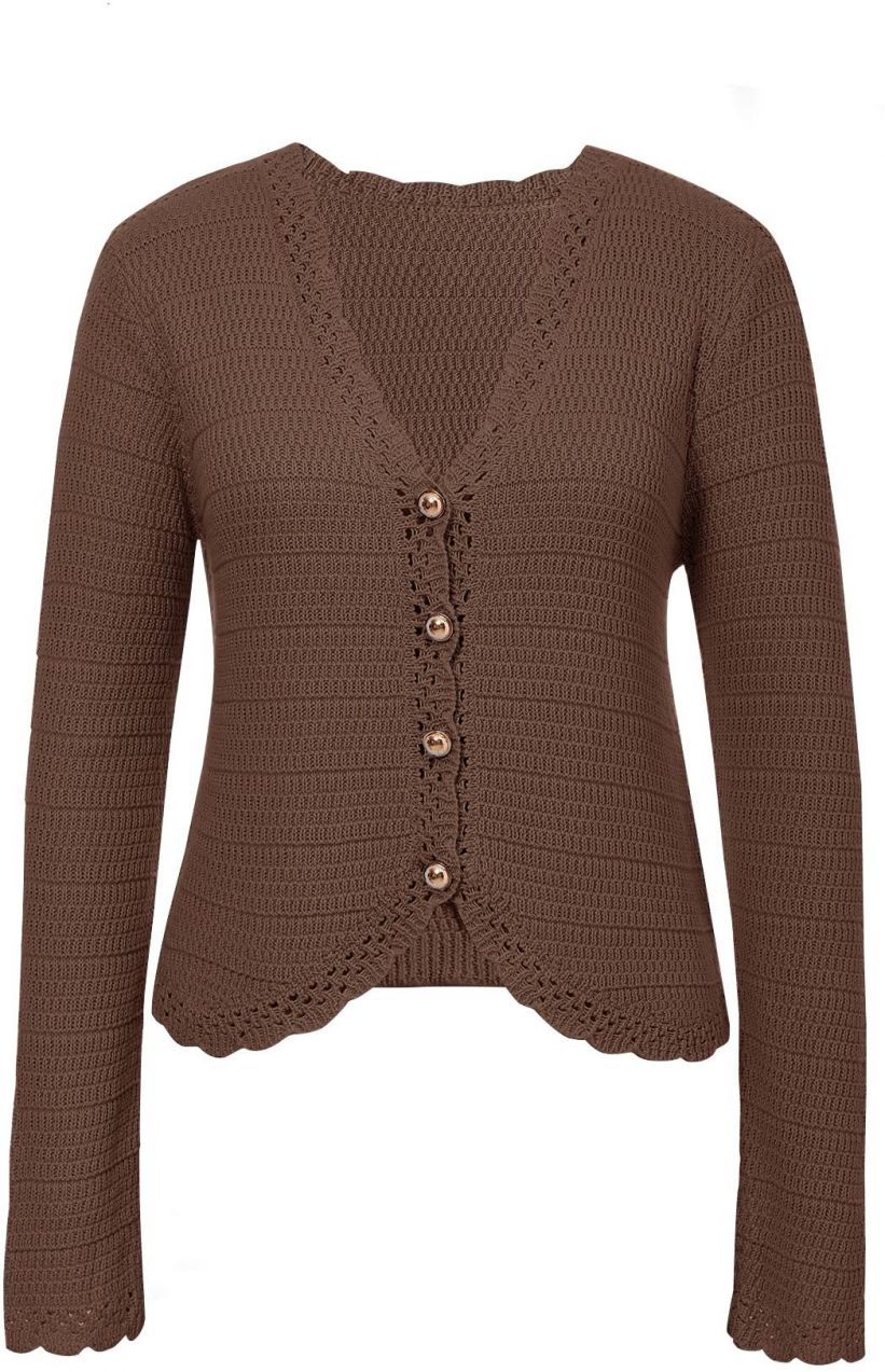 Imily Bela Kardigán  hnedá