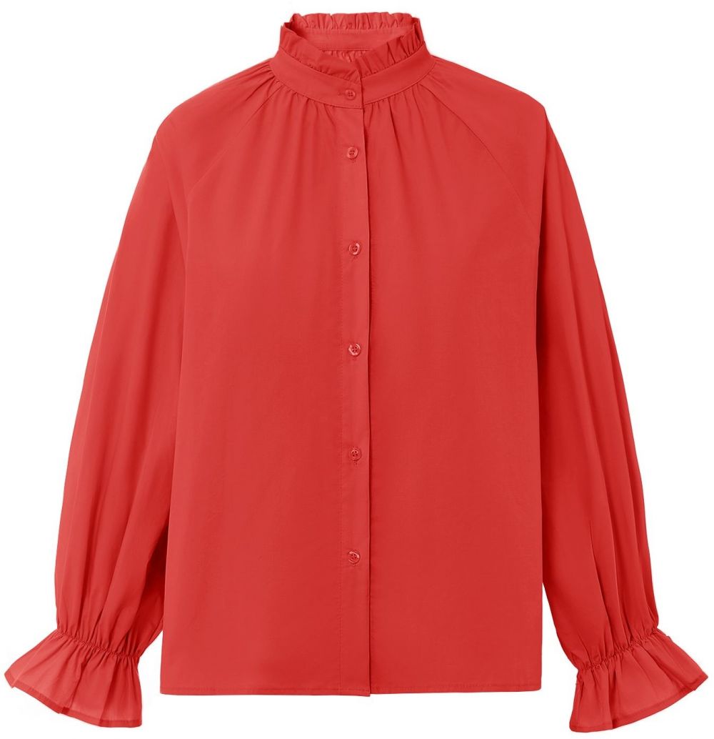 Imily Bela Blúzka  červená