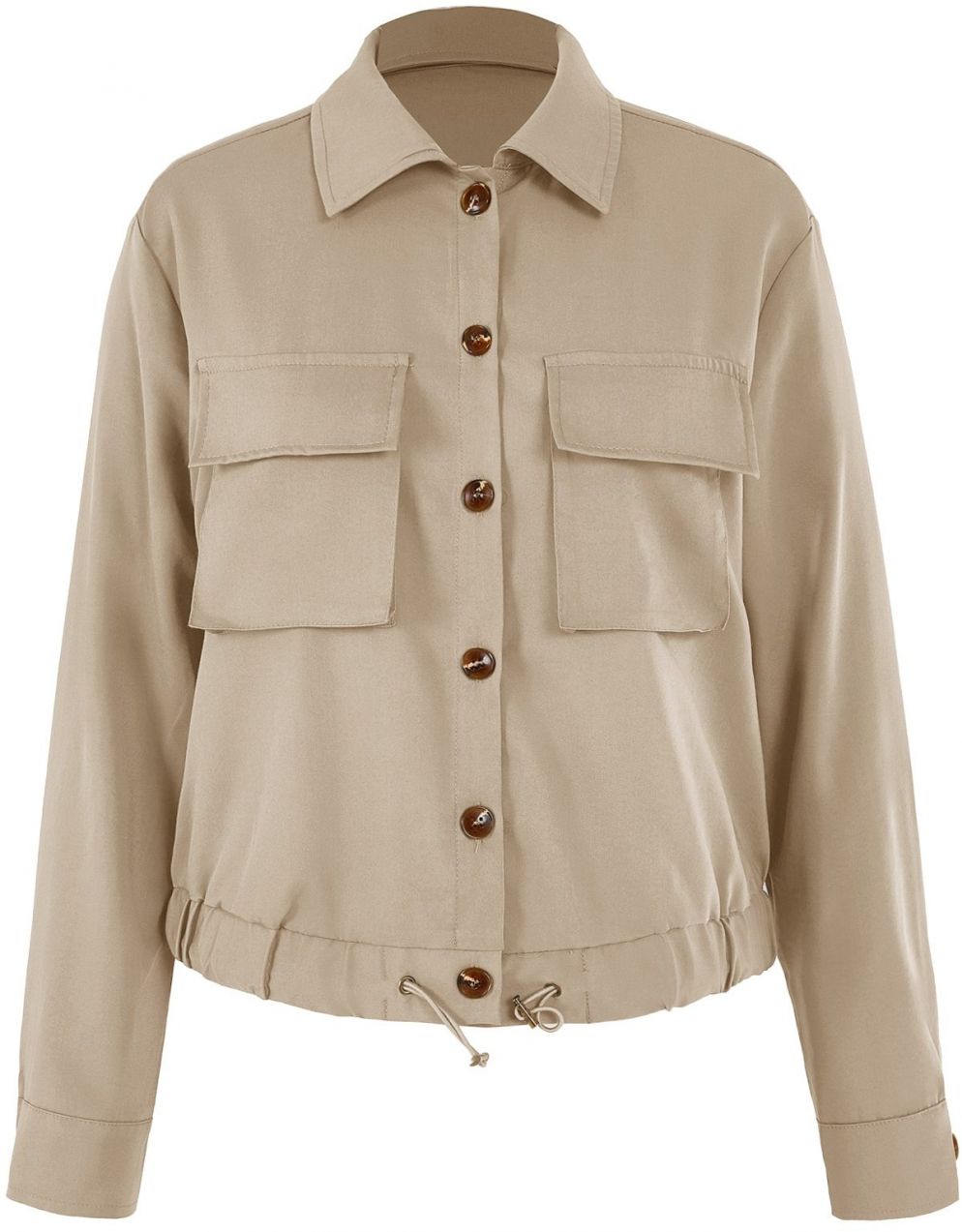 Imily Bela Prechodná bunda  tmavobéžová