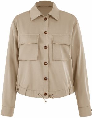 Imily Bela Prechodná bunda  tmavobéžová