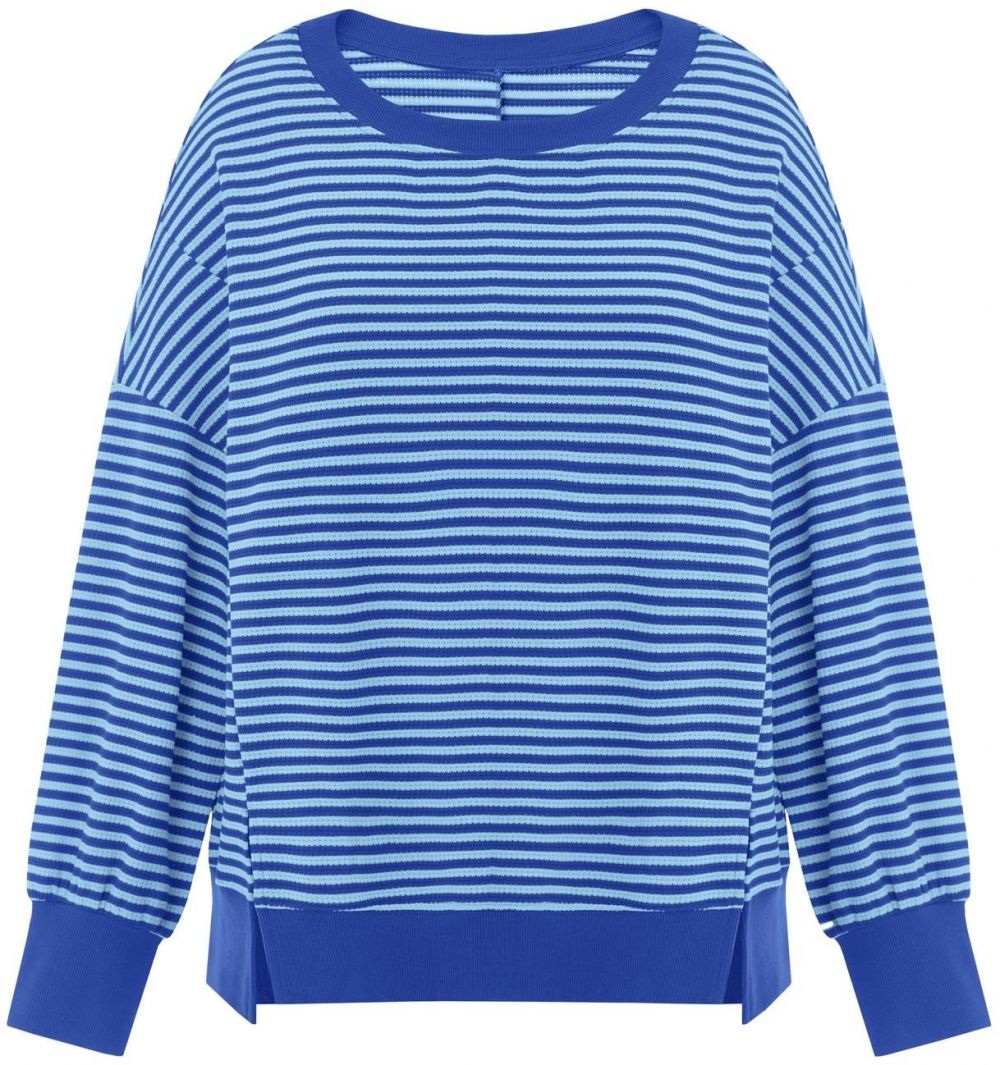 Imily Bela Mikina  námornícka modrá / svetlomodrá