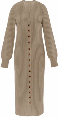 Imily Bela Pletený kabát  kaki