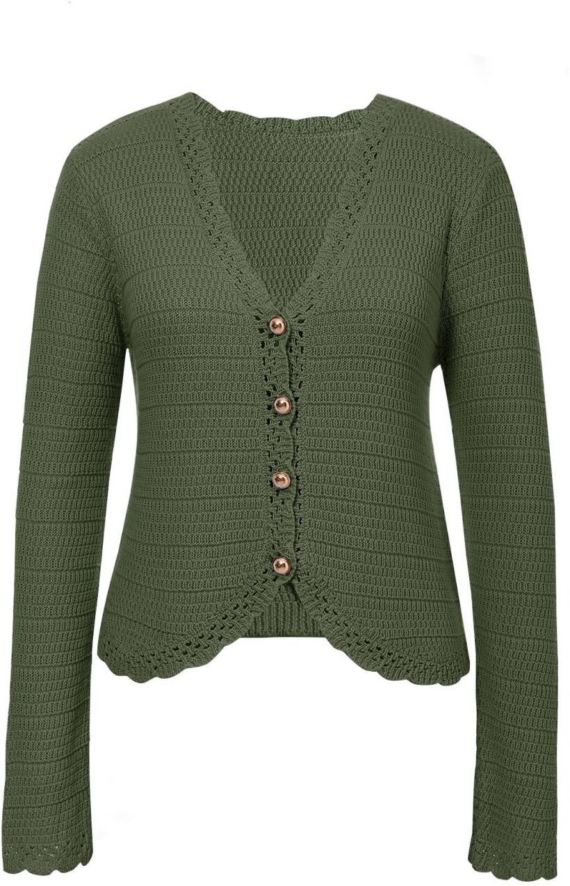 Imily Bela Kardigán  zelená