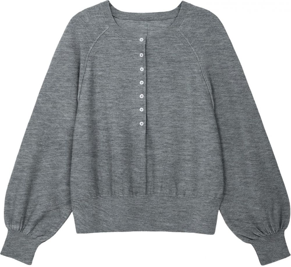 Imily Bela Sveter  sivá