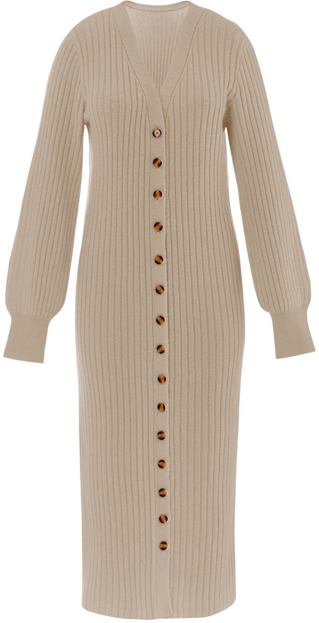 Imily Bela Pletený kabát  tmavošedá