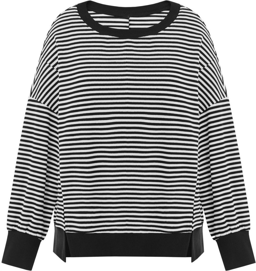 Imily Bela Mikina  čierna / biela