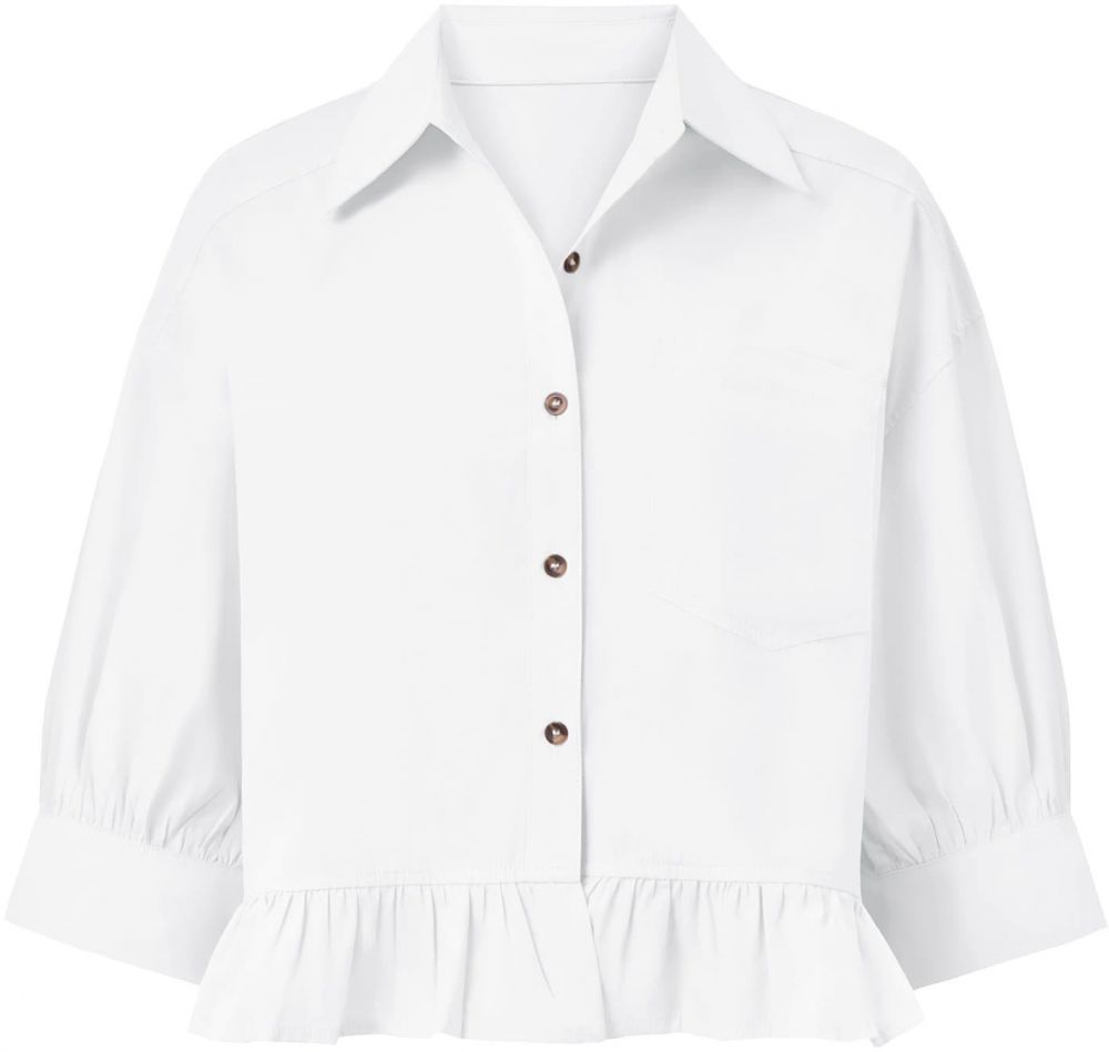 Imily Bela Blúzka  biela