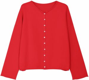 Imily Bela Kardigán  červená