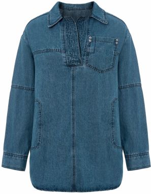 Imily Bela Blúzka  modrá