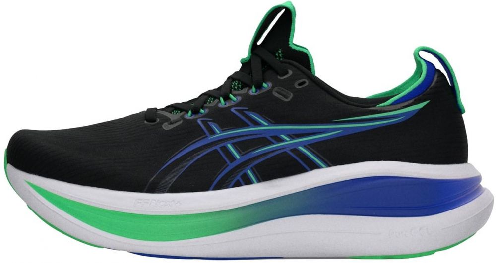 ASICS Bežecká obuv 'GEL-NIMBUS 28'  indigo / trávovo zelená / čierna