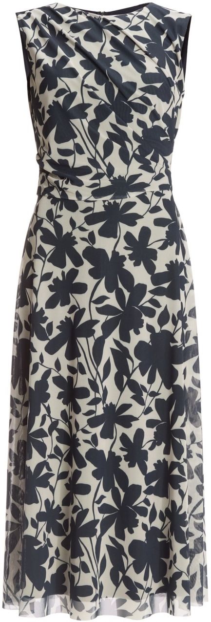 SWING Šaty  námornícka modrá / sivá