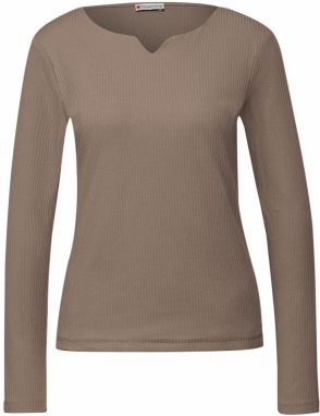 STREET ONE Tričko  mokka