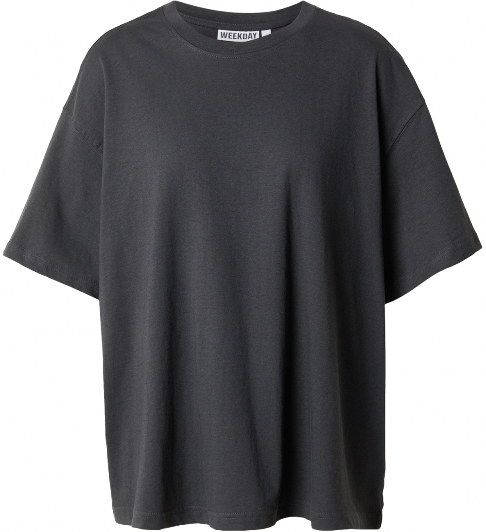 WEEKDAY Tričko  tmavosivá