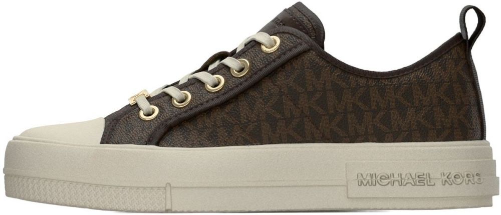 MICHAEL Michael Kors Nízke tenisky 'EVY'  hnedá / hnedá