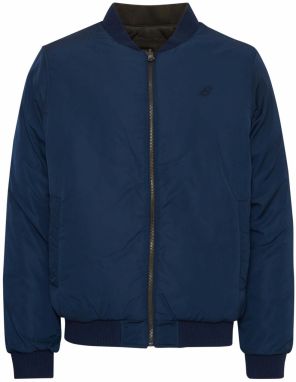 BLEND Prechodná bunda  námornícka modrá