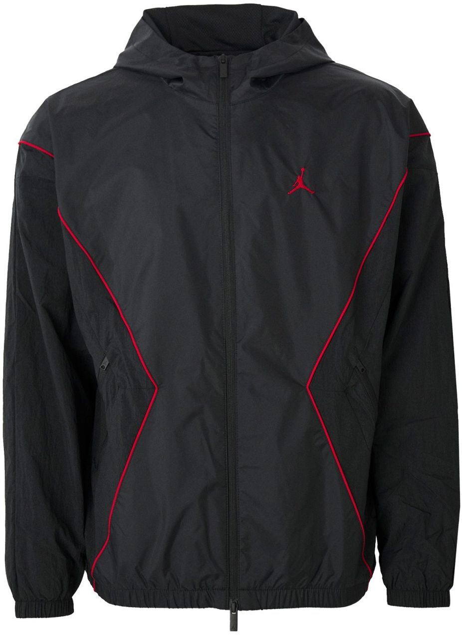 Jordan Prechodná bunda 'BRK'  červená / čierna