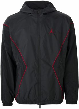 Jordan Prechodná bunda 'BRK'  červená / čierna