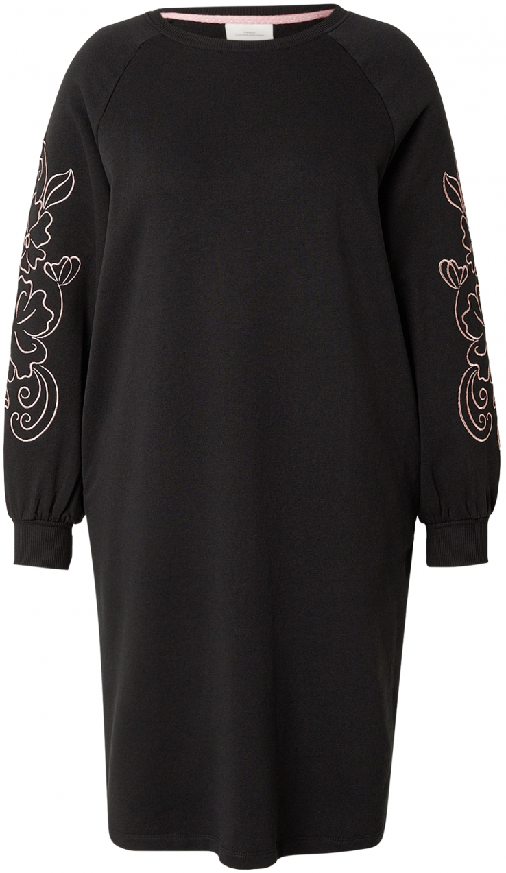 ONLY Carmakoma Šaty 'CARELLE'  ružové zlato / čierna