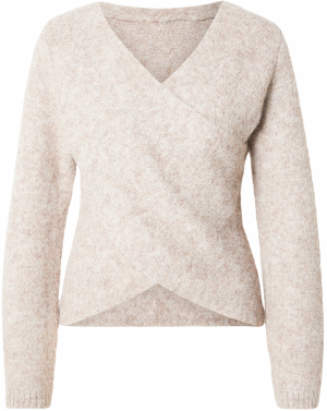 ONLY Sveter 'ONLZaggie'  tmavobéžová