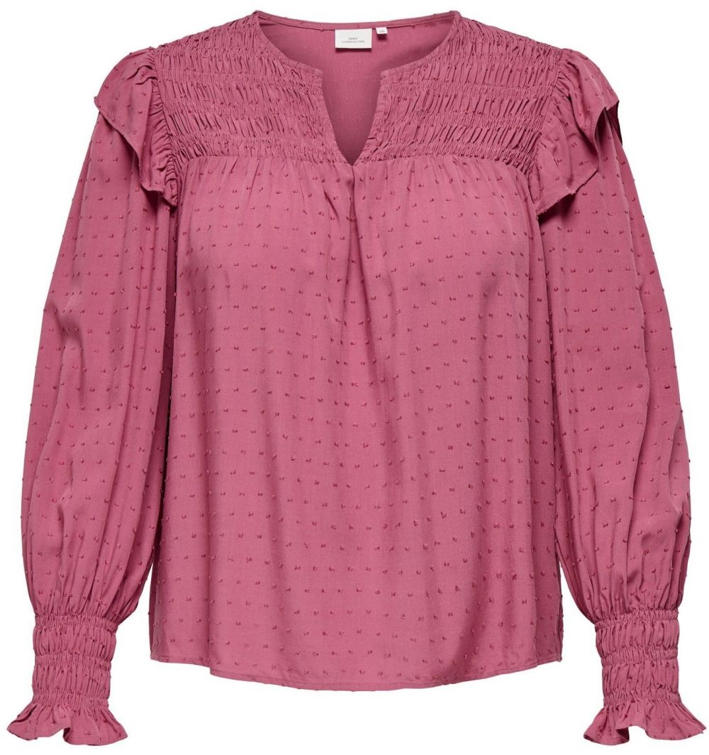 ONLY Carmakoma Blúzka 'CARLIDA'  pitaya