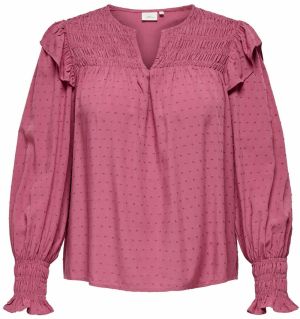 ONLY Carmakoma Blúzka 'CARLIDA'  pitaya