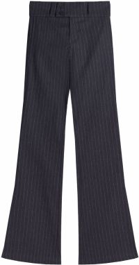 Bershka Nohavice  námornícka modrá / svetlosivá