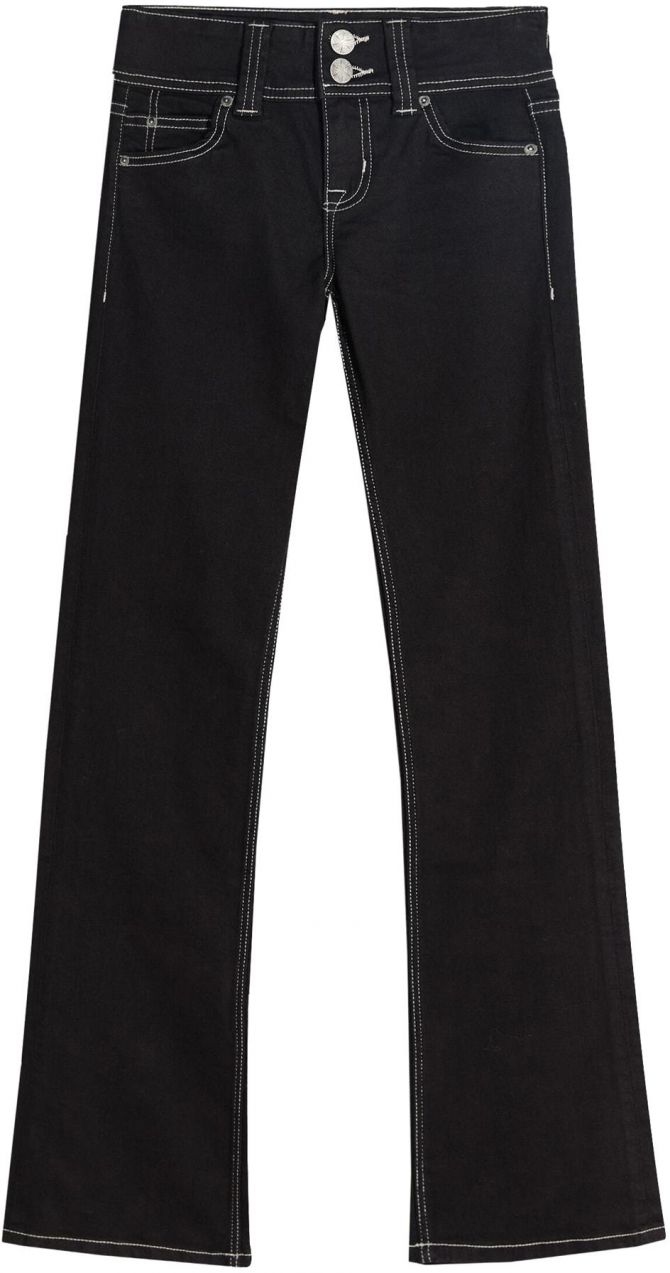 Bershka Džínsy  čierna