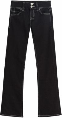 Bershka Džínsy  čierna