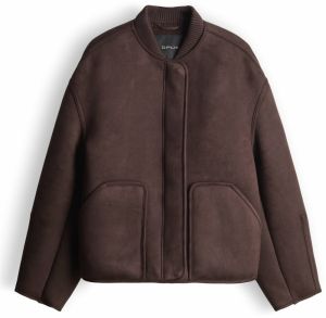 OPUS Prechodná bunda 'Halissa'  čokoládová