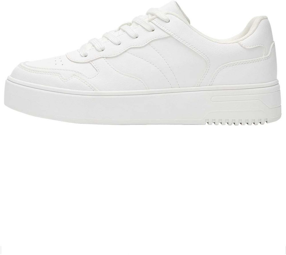 Pull&Bear Nízke tenisky  biela