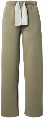 PIECES Nohavice 'PCCHILLI'  olivová