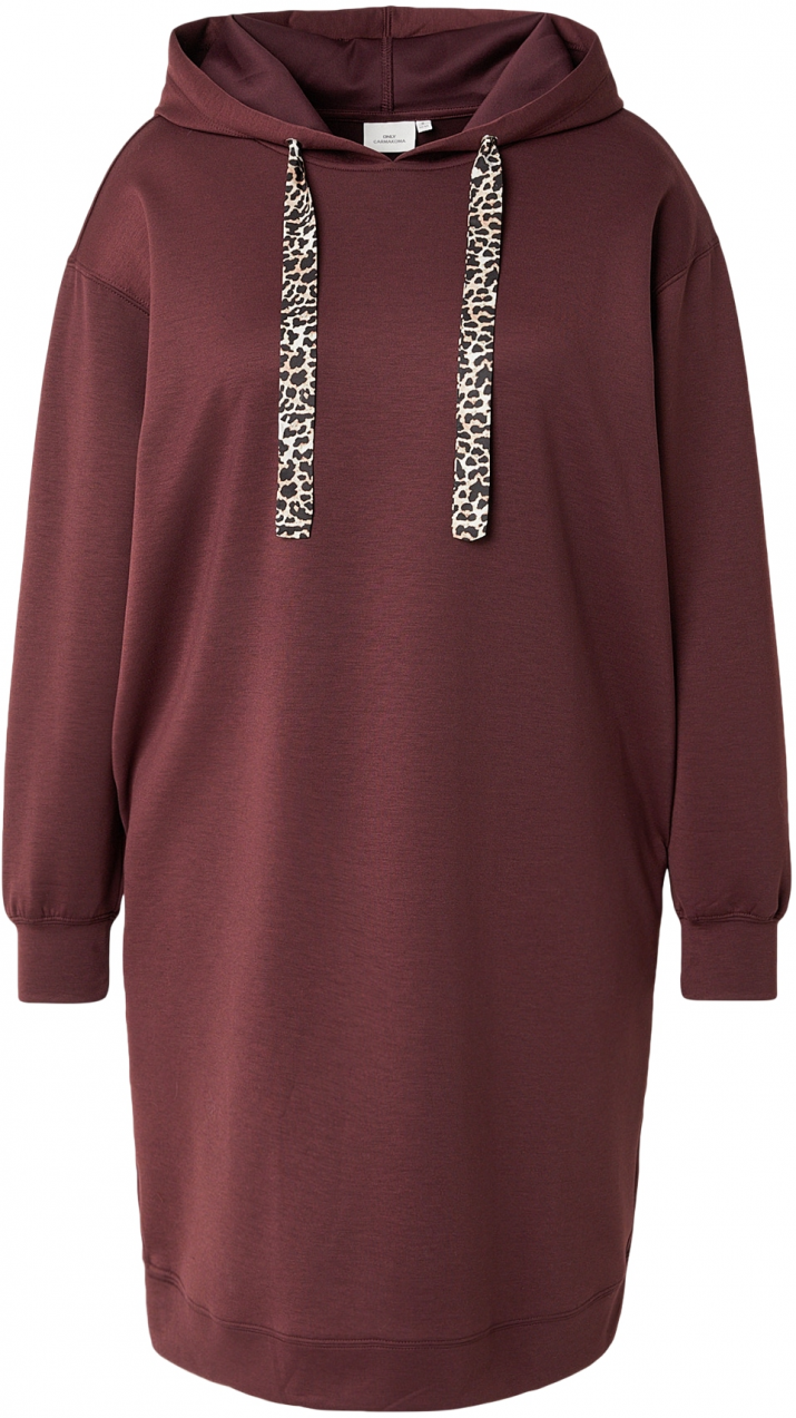 ONLY Carmakoma Šaty 'CARALINA'  čokoládová