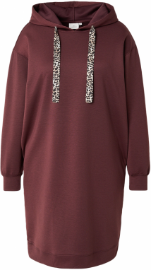 ONLY Carmakoma Šaty 'CARALINA'  čokoládová