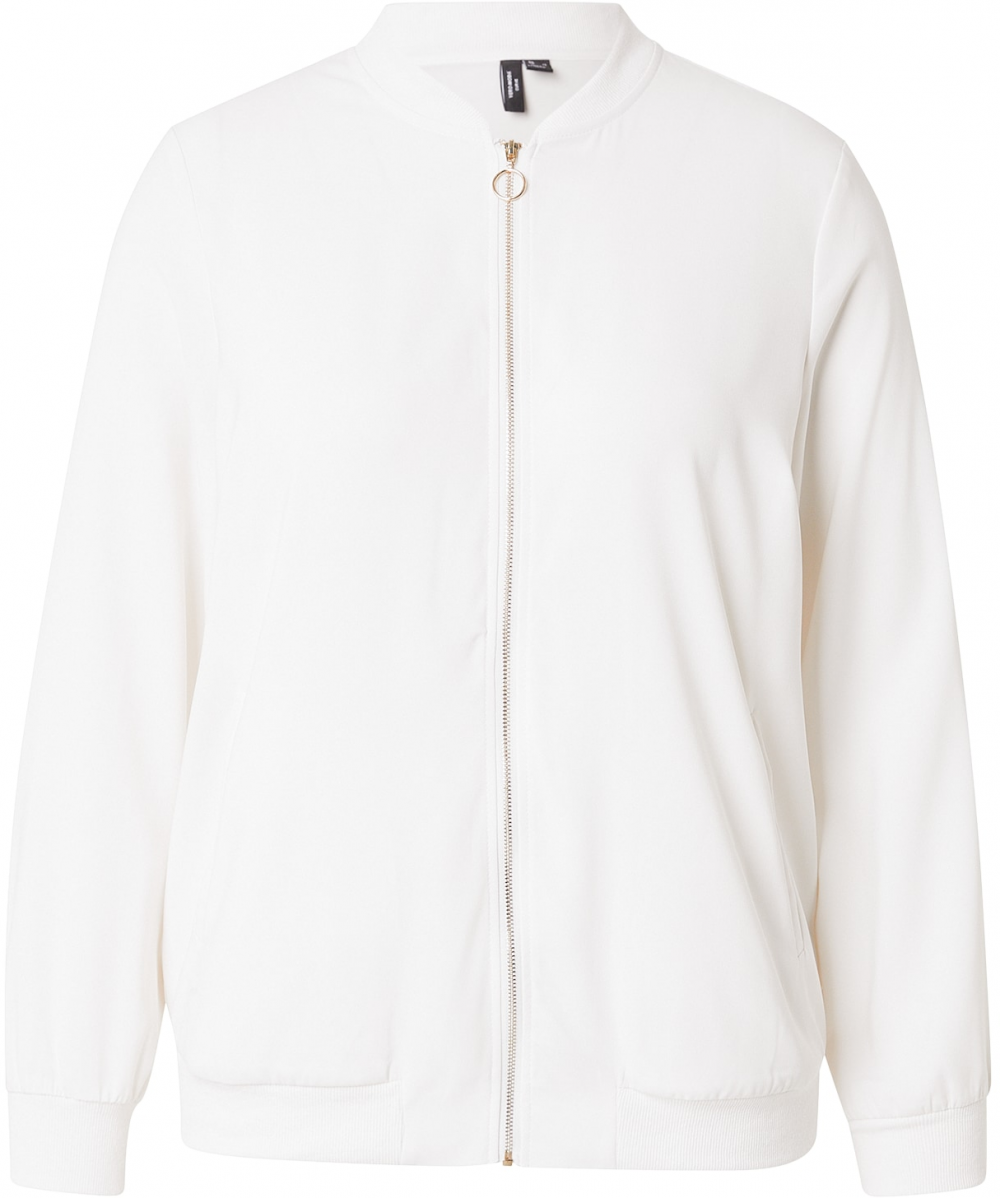 Vero Moda Curve Prechodná bunda  slonová kosť