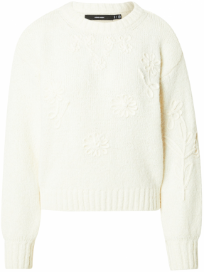 VERO MODA Sveter 'VMBLOSSOM'  krémová