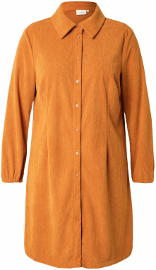 ONLY Carmakoma Košeľové šaty 'CARMAKINTA'  koňaková