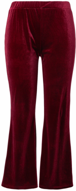 ONLY Carmakoma Nohavice 'CARDAIZA'  vínovo červená