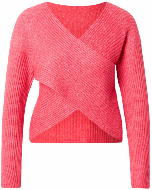 VILA Sveter 'VIKAYLENA'  tmavoružová