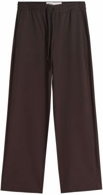 Bershka Nohavice  čokoládová