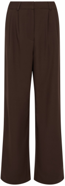 LeGer by Lena Gercke Plisované nohavice 'Jerika'  tmavohnedá