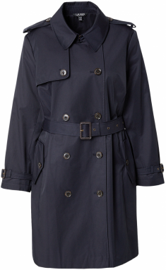 Lauren Ralph Lauren Plus Prechodný kabát  tmavomodrá